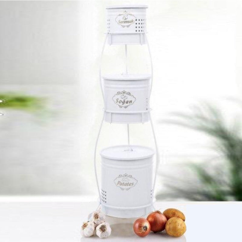 DESING Vegetable Containers (Layers) - waseeh.com