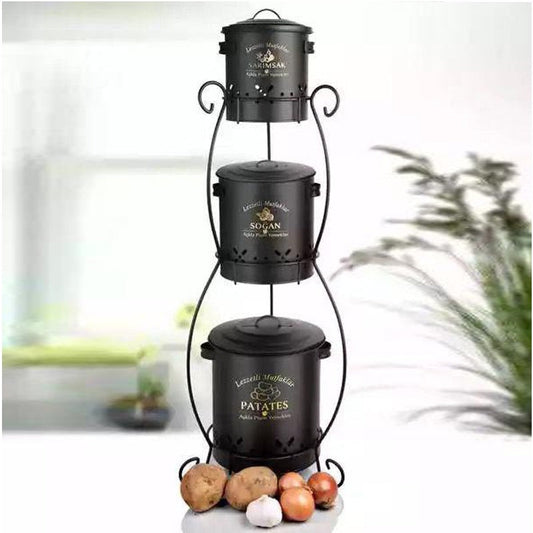 DESING Vegetable Containers (Layers) - waseeh.com