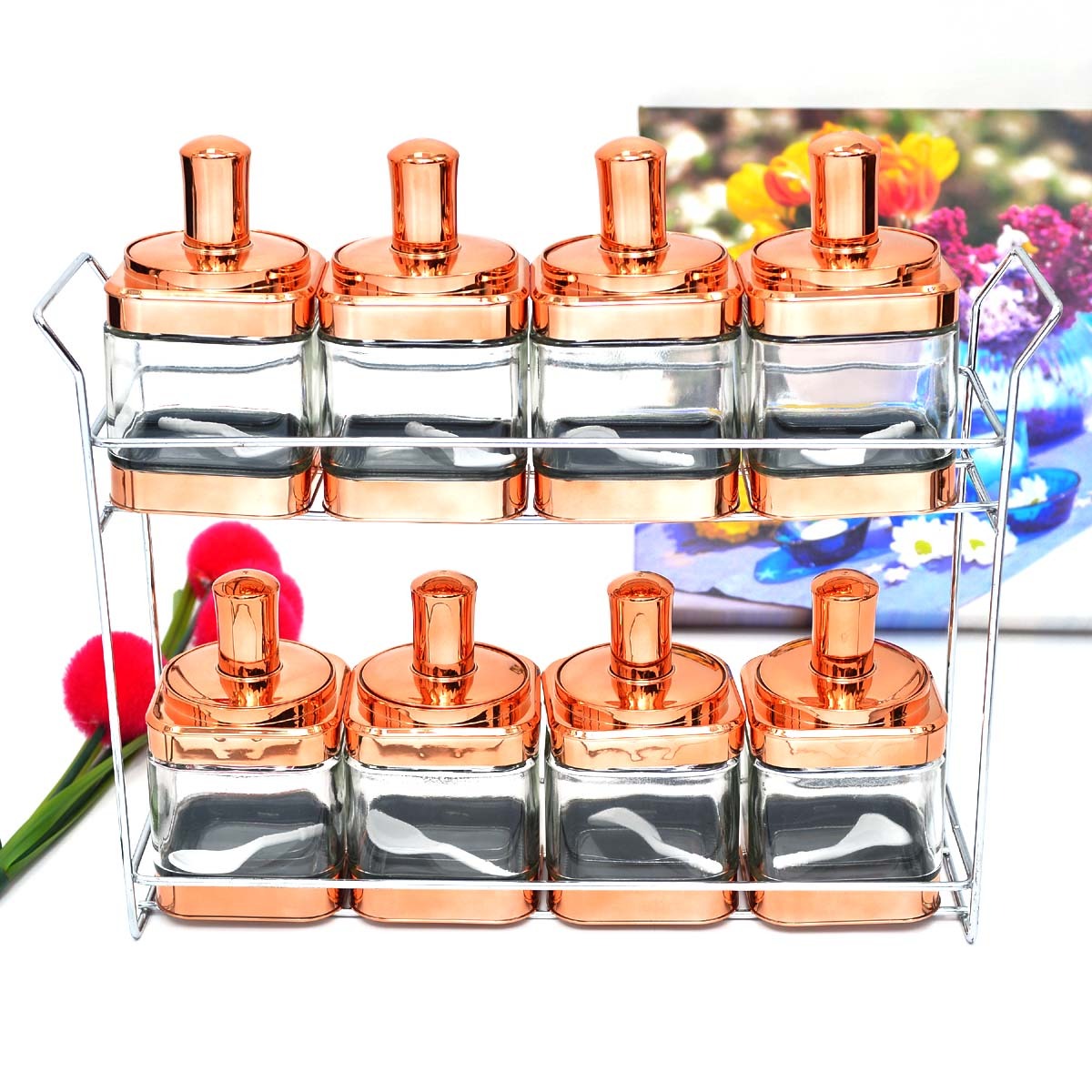 Sunburned Spice Rack Set - waseeh.com