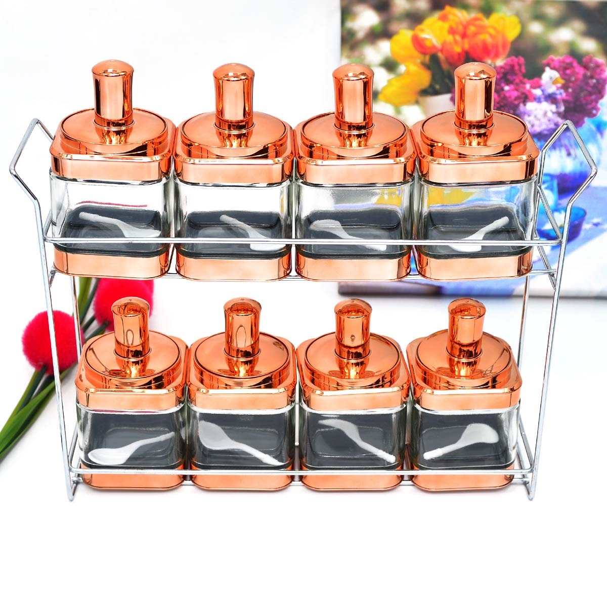 Sunburned Spice Rack Set - waseeh.com