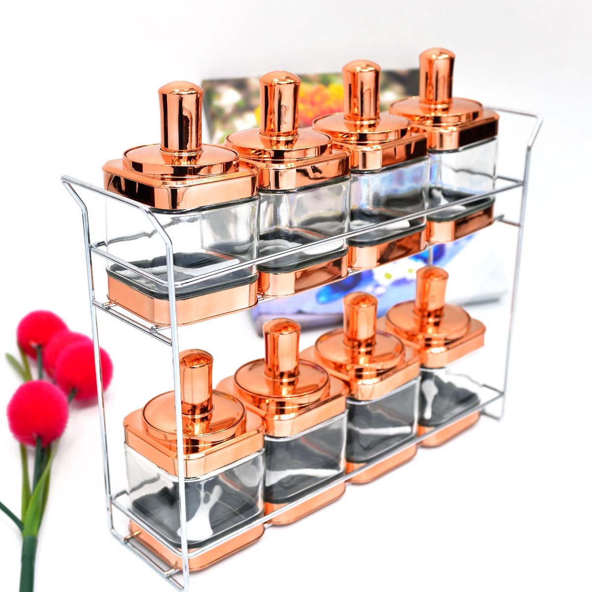 Sunburned Spice Rack Set - waseeh.com