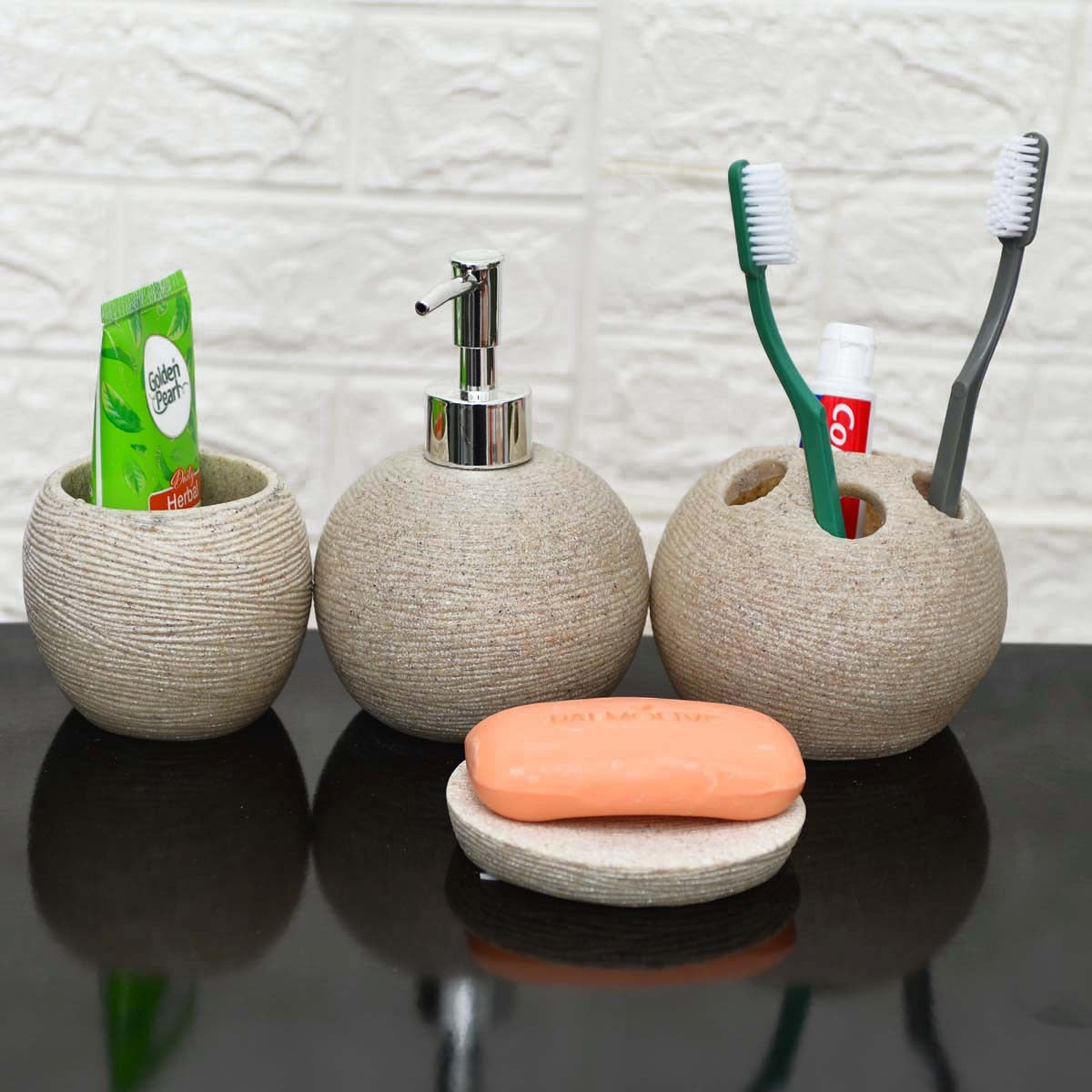 Exquisite Round Bathroom Set - waseeh.com