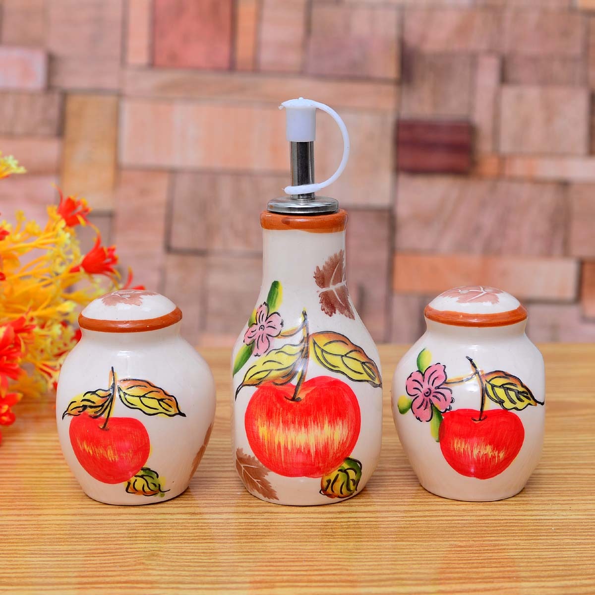 Salt Pepper Sauce Set (3 Pieces) - waseeh.com