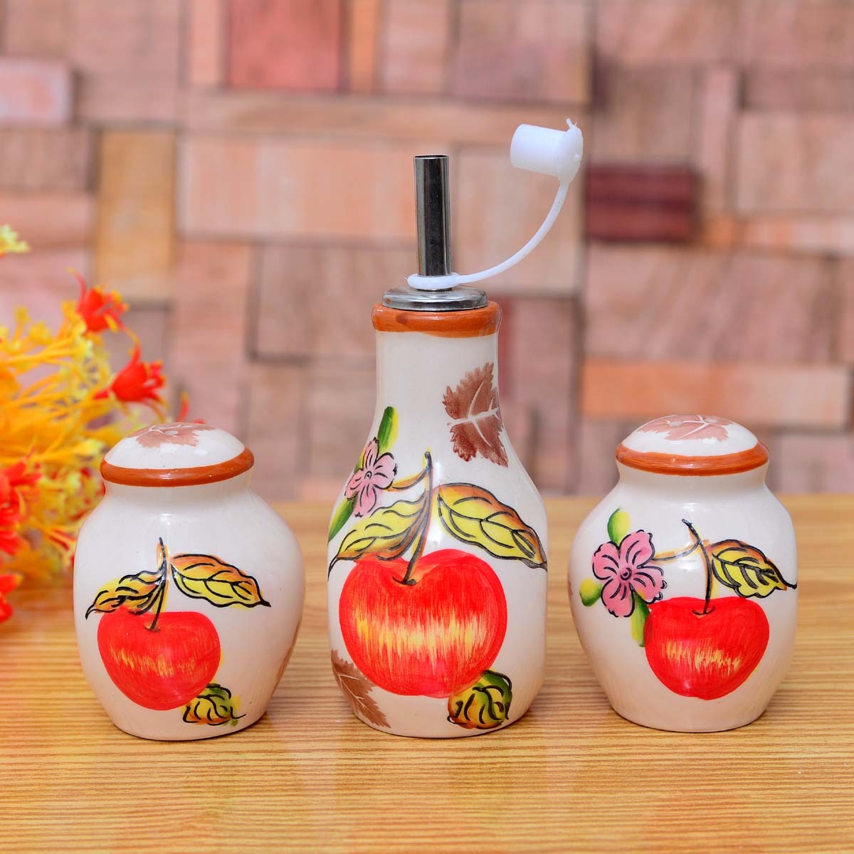 Salt Pepper Sauce Set (3 Pieces) - waseeh.com