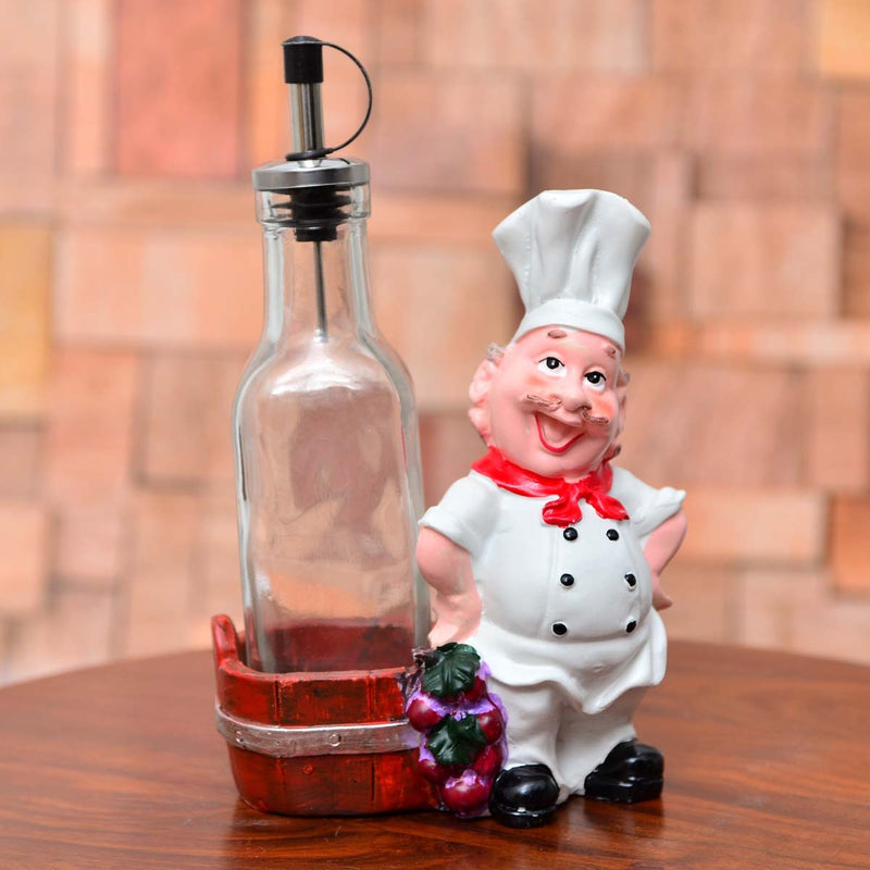 Fat Kitchen Vinegar Oil Chef Holder - waseeh.com