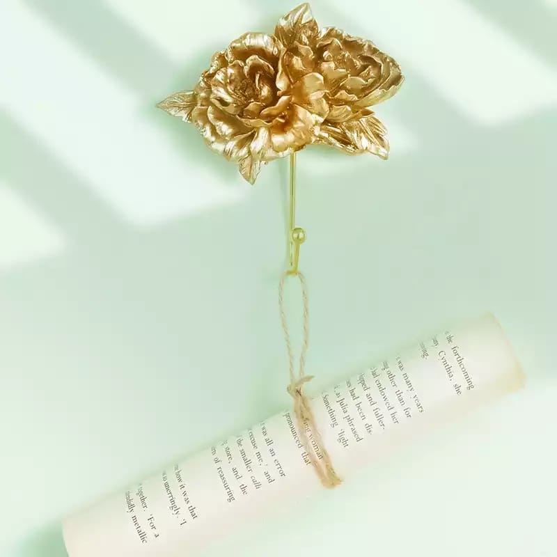 Goldy Flower Wall Hook - waseeh.com