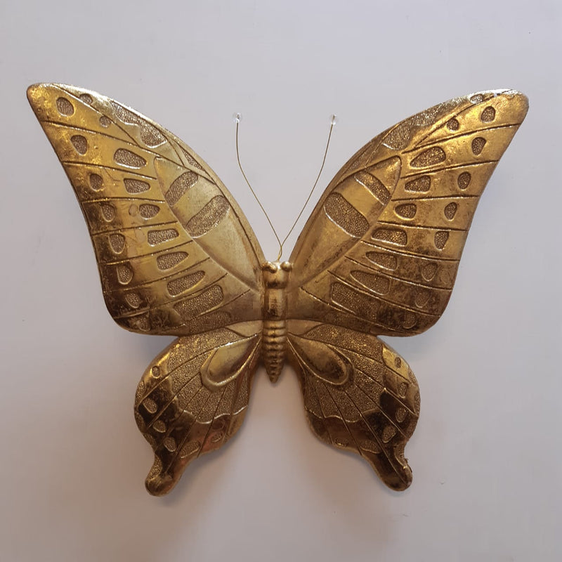 Golden Butterfly Wall Decor Set - waseeh.com