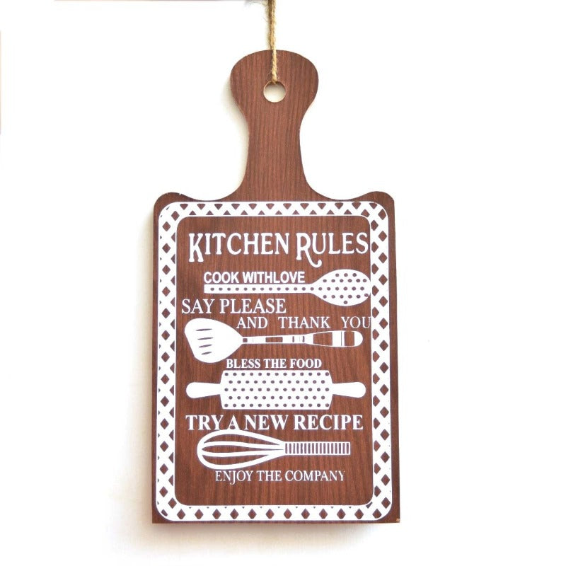 Wall Caption "Kitchen" Decor - waseeh.com