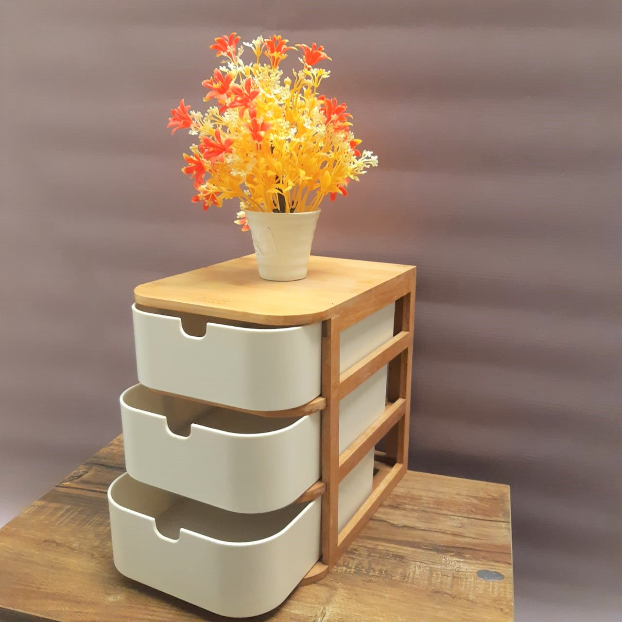 Tessie & Jessie Bamboo Box - waseeh.com