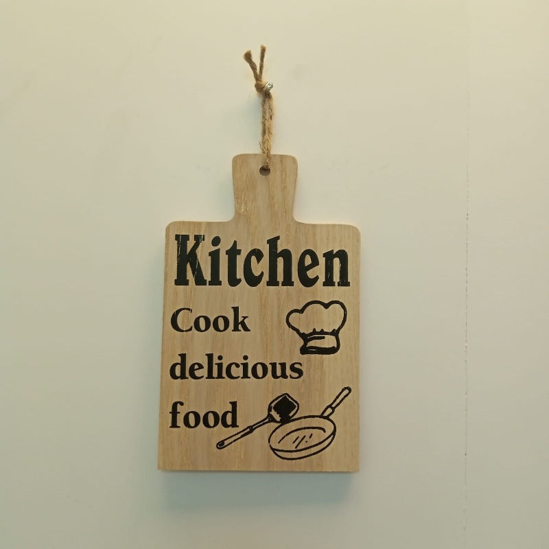 Wall Caption "Kitchen" Decor - waseeh.com