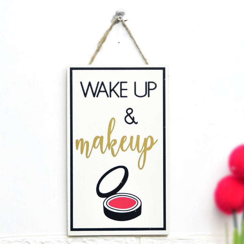 Wall "makeup" Caption Decor - waseeh.com