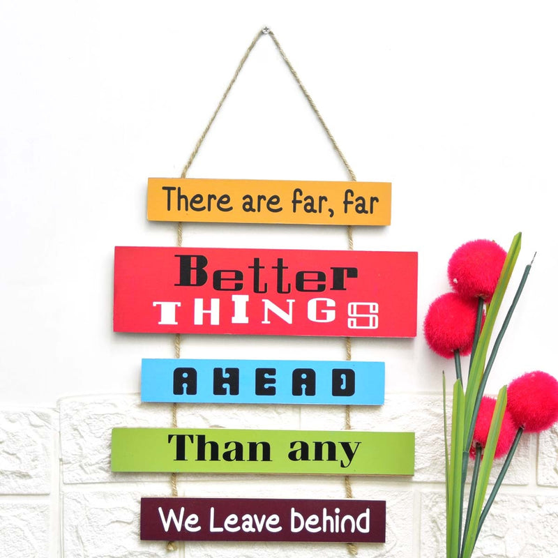 Wall "Better Things" caption Decor - waseeh.com