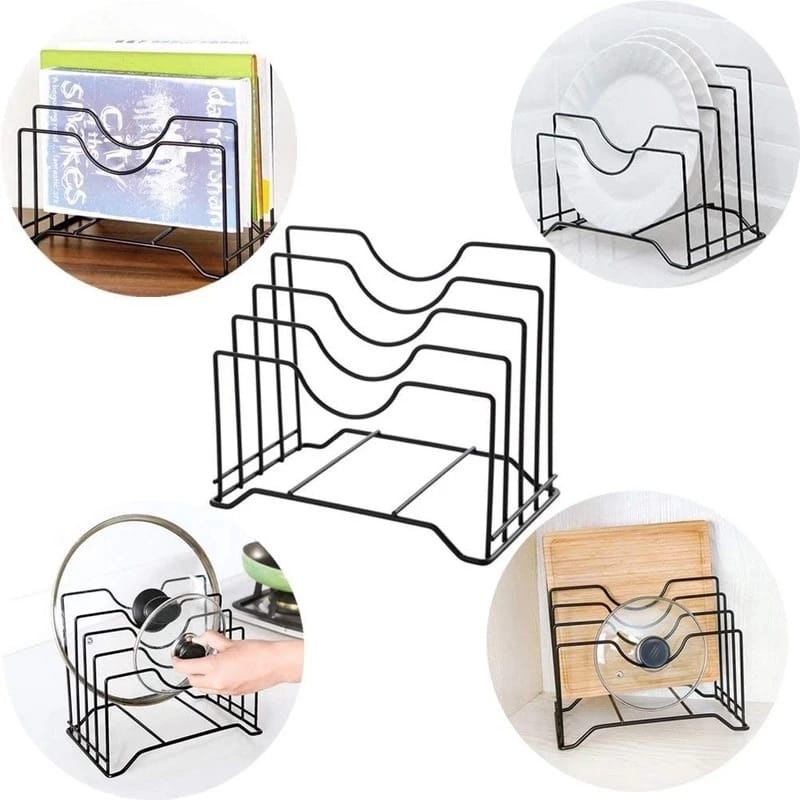 Metal Pot Lid Holder - waseeh.com