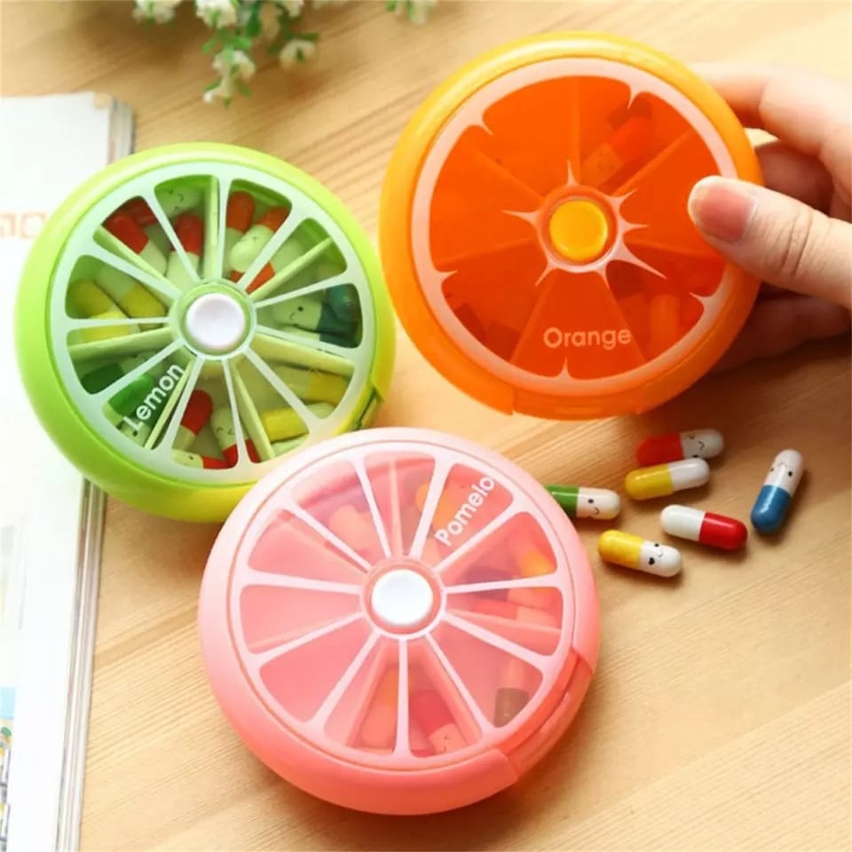 Mini Medicine Box (Lemon shape) - waseeh.com