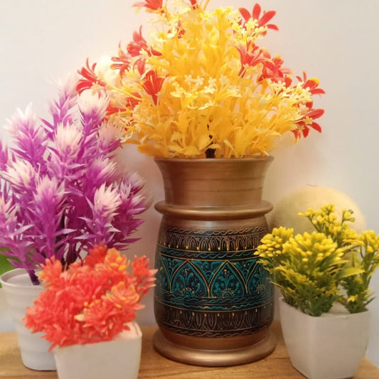 Hand Crafted Naqshi Flower Holder - waseeh.com
