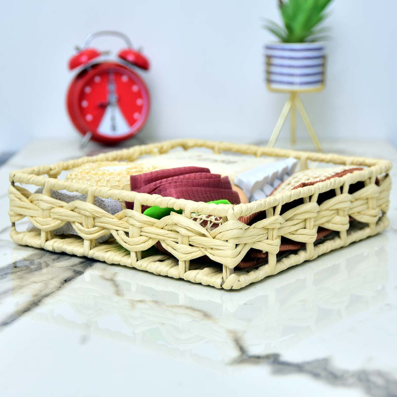 Luxury Bath Gift Set (Square Basket) - waseeh.com