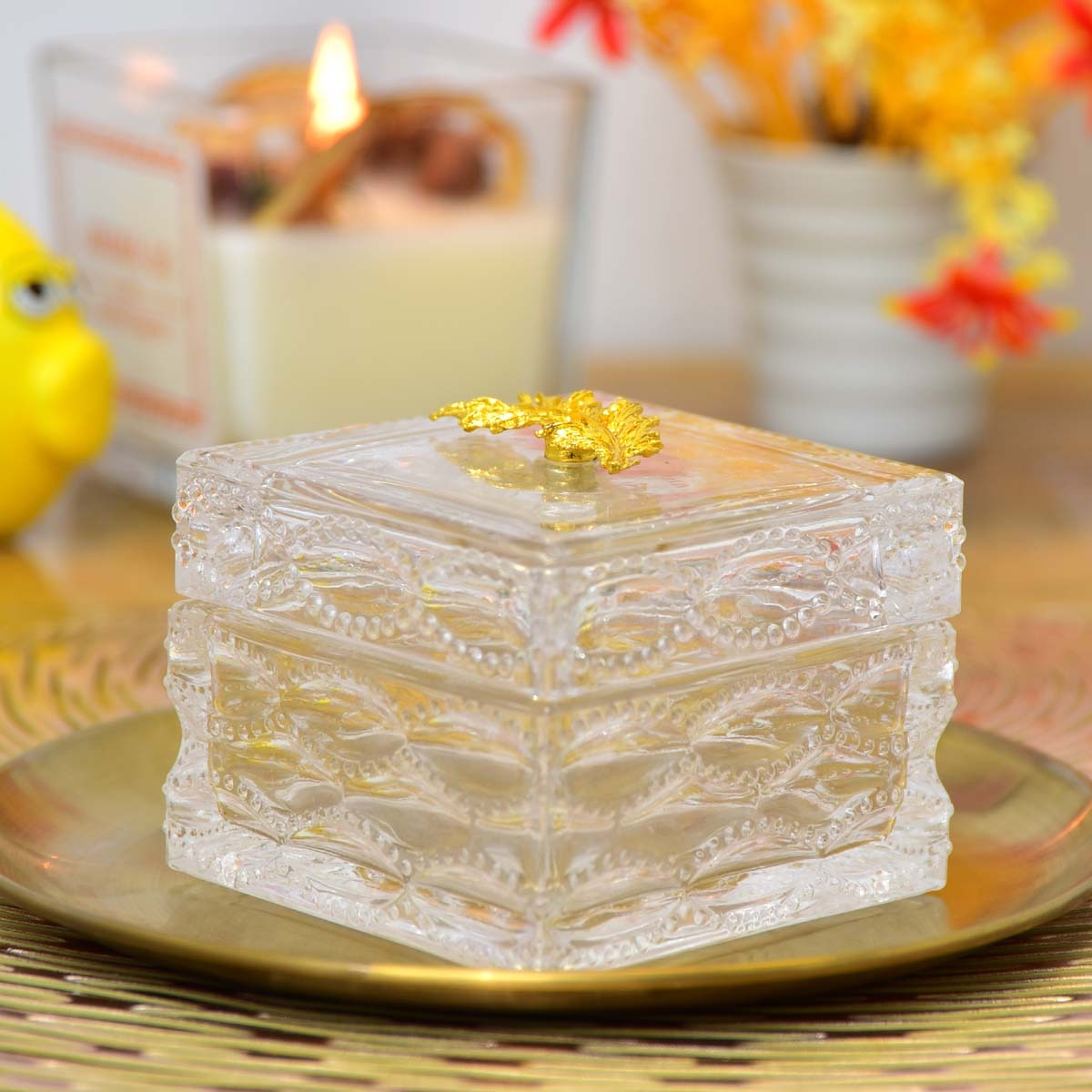 Golden Leaf Lided Candy - waseeh.com