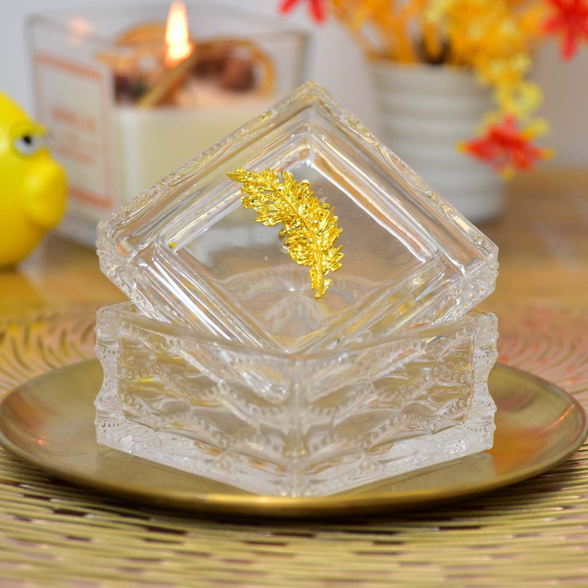 Golden Leaf Lided Candy - waseeh.com
