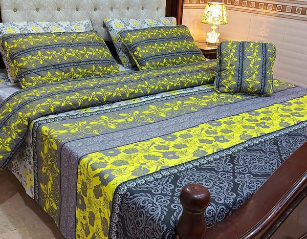 Rouze Valley Comforter Set 7Pcs - King Size - waseeh.com