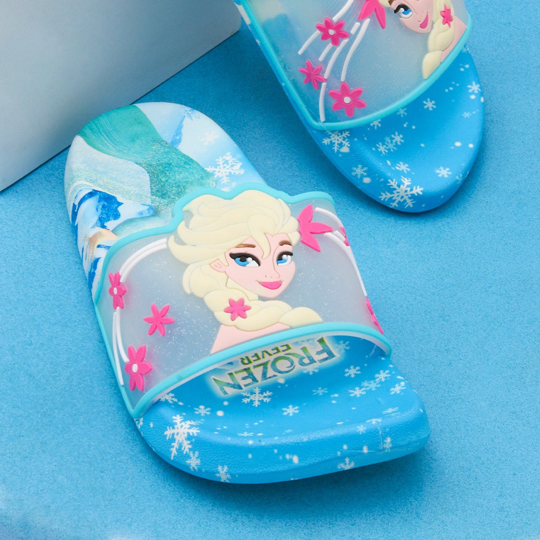 Frozen ways Kids Slippers (Skyblue) - waseeh.com