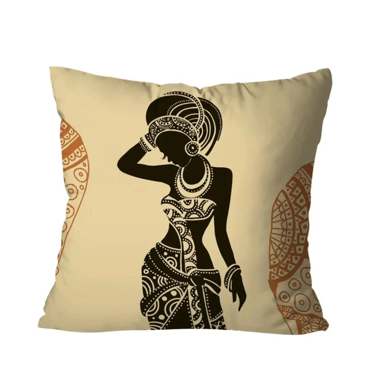 Black Queen Cushion Covers (Pack of 3) - waseeh.com