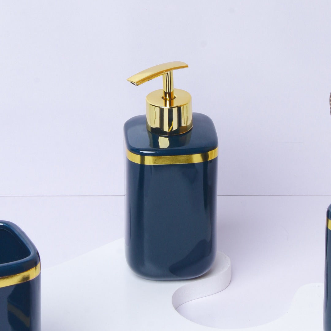 Golden Stripped Bathroom Set - waseeh.com