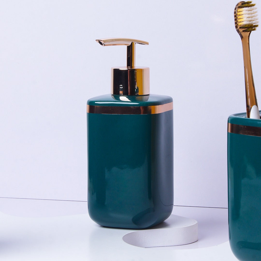 Golden Stripped Bathroom Set - waseeh.com