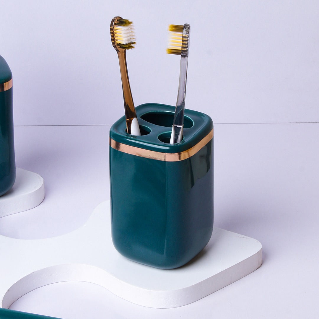 Golden Stripped Bathroom Set - waseeh.com