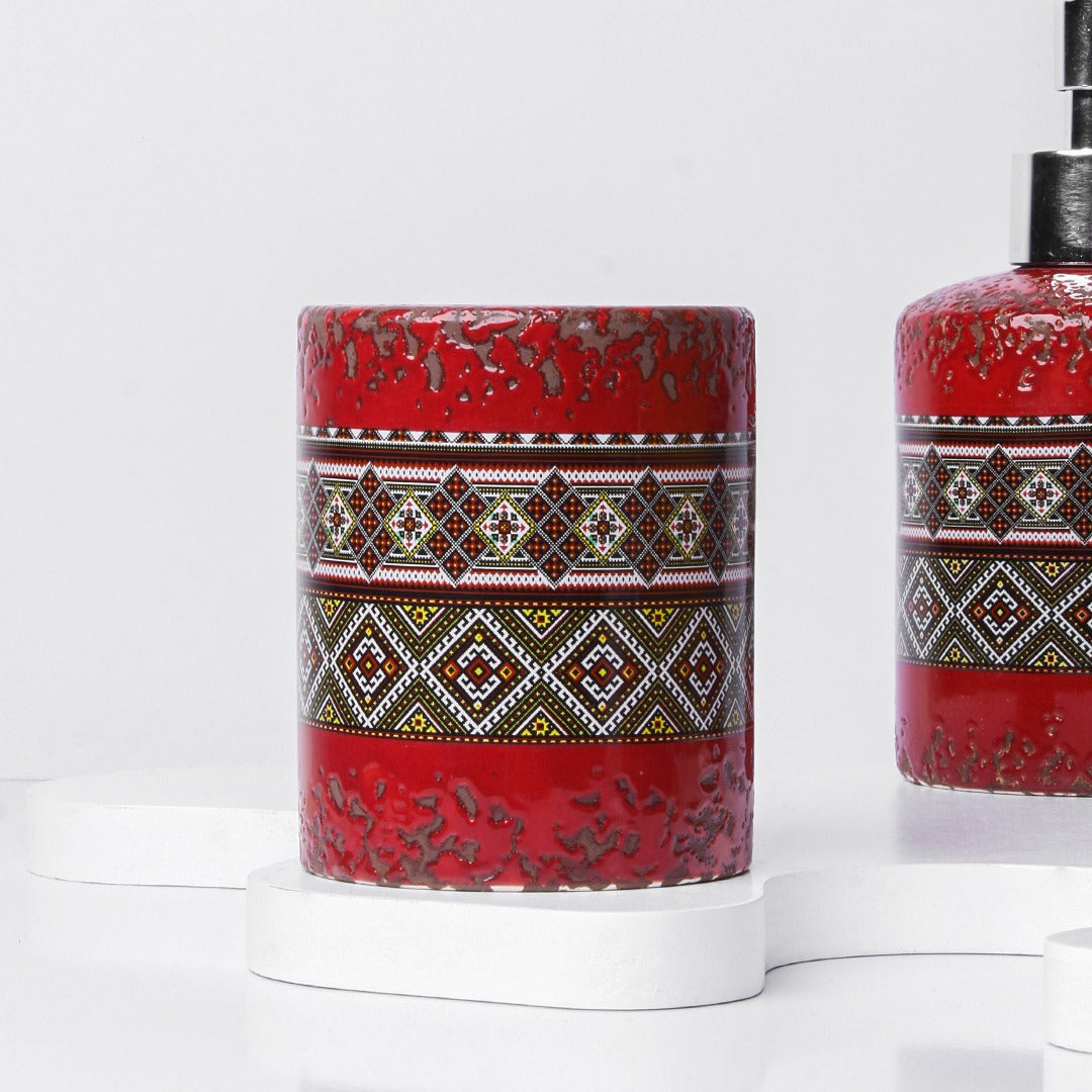 Vintage Glossy Bathroom Set - waseeh.com
