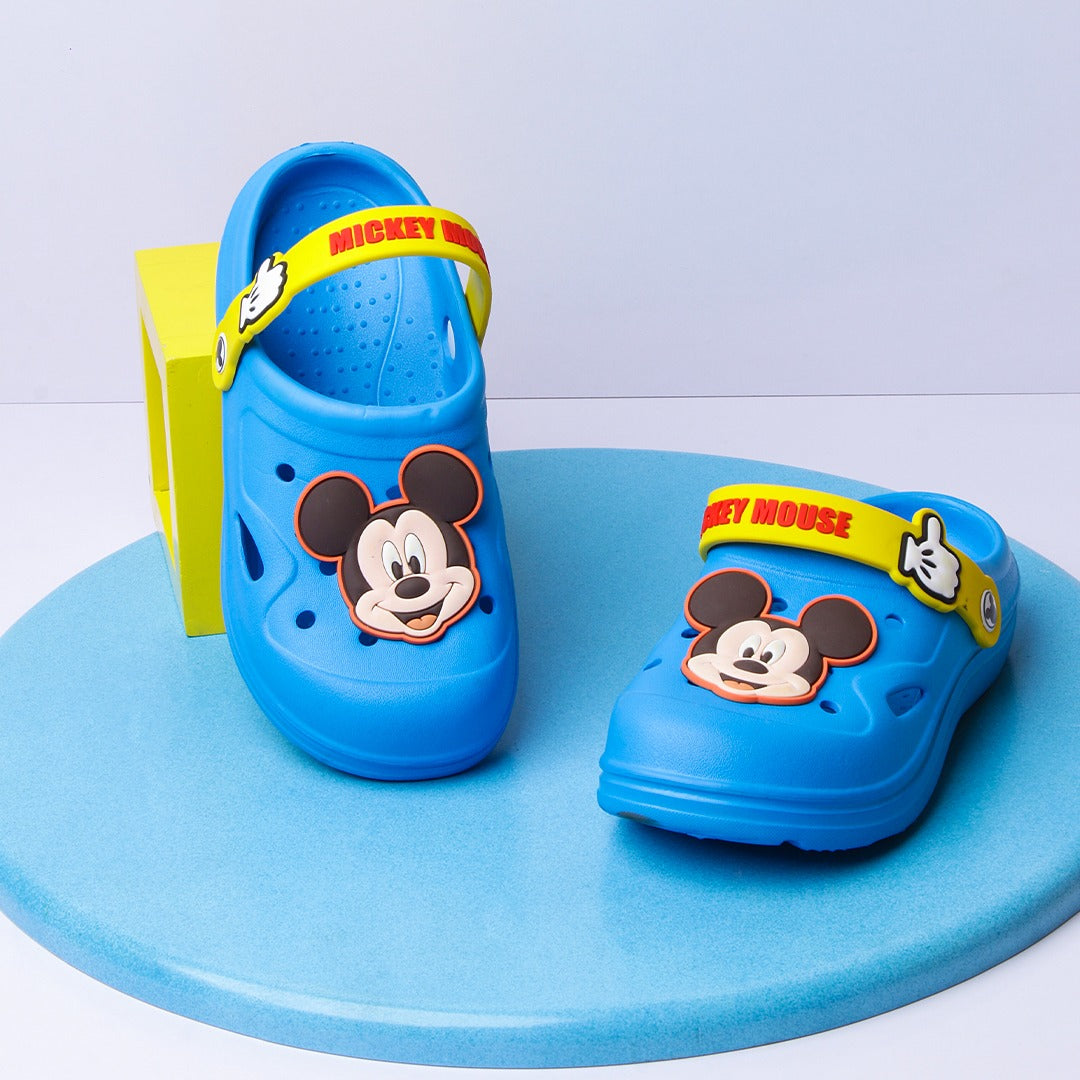 Mickey Mouse Kids Slippers (Blue) - waseeh.com