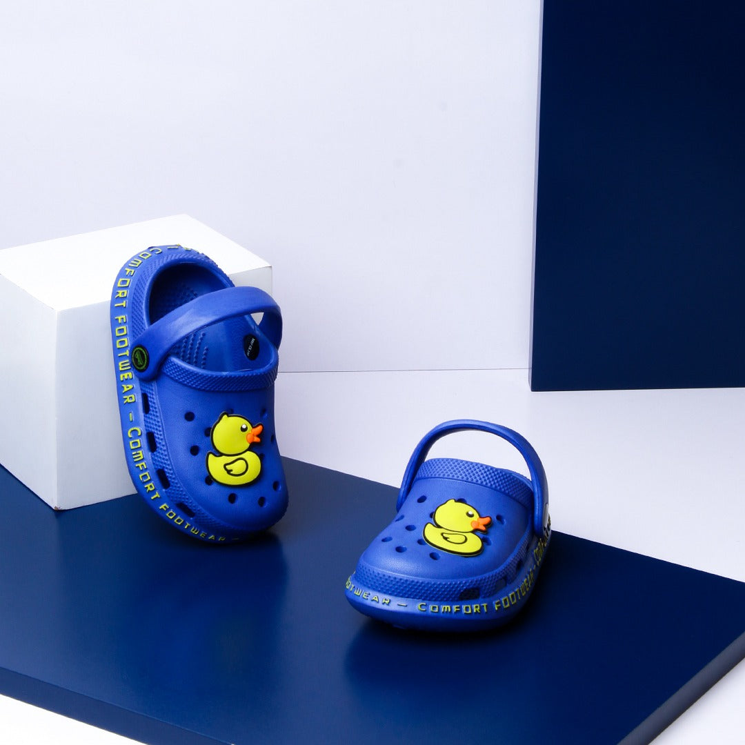 Kids Ducky Slippers (Blue) - waseeh.com