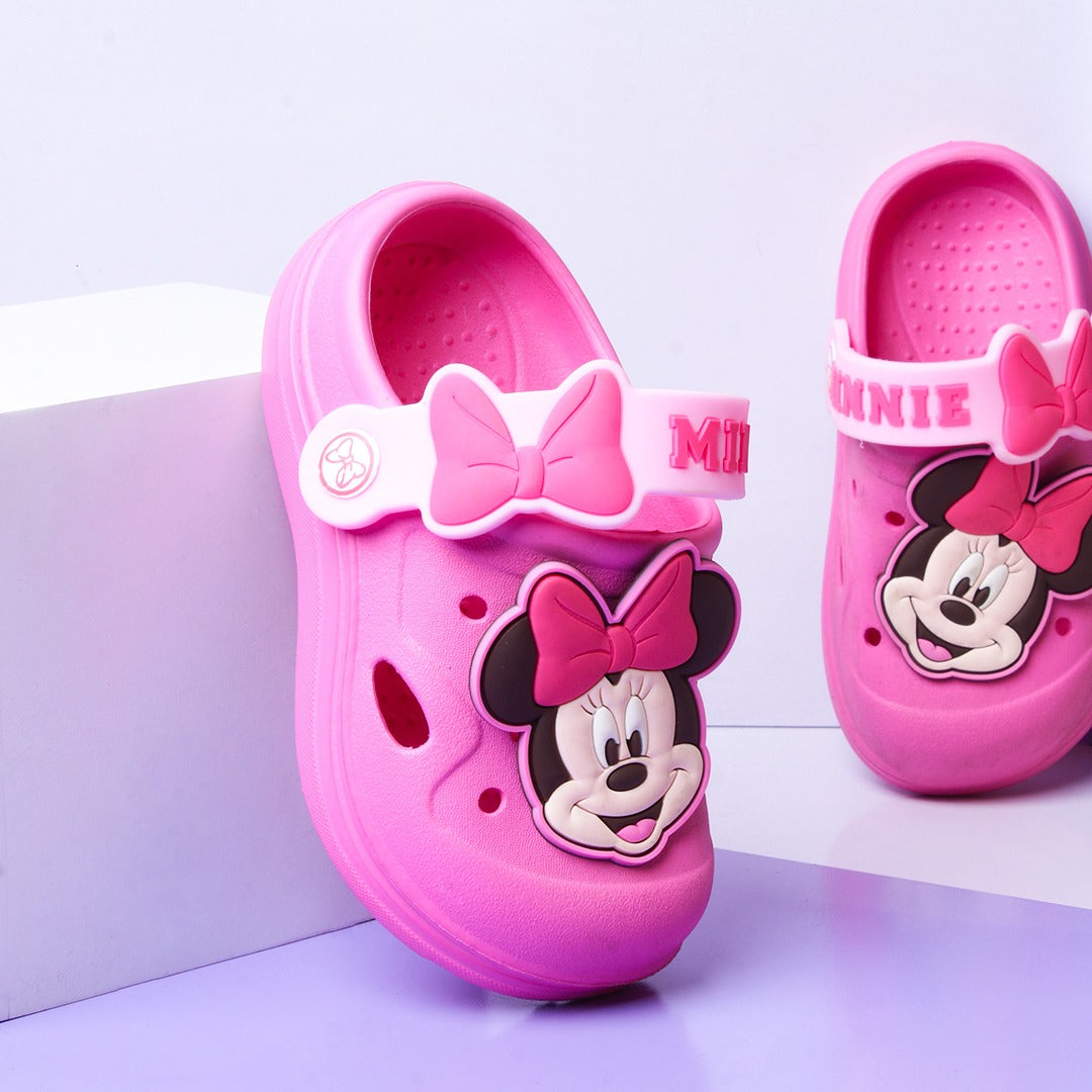 Mickey Mouse Kids Slippers (Pink) - waseeh.com