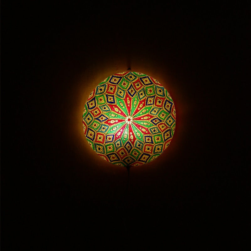 Heritage Painted Wall Lamps (Small) - waseeh.com