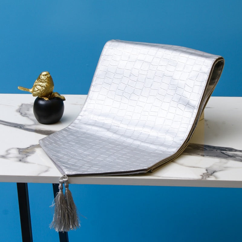 Leather Cruise Table Runner - waseeh.com