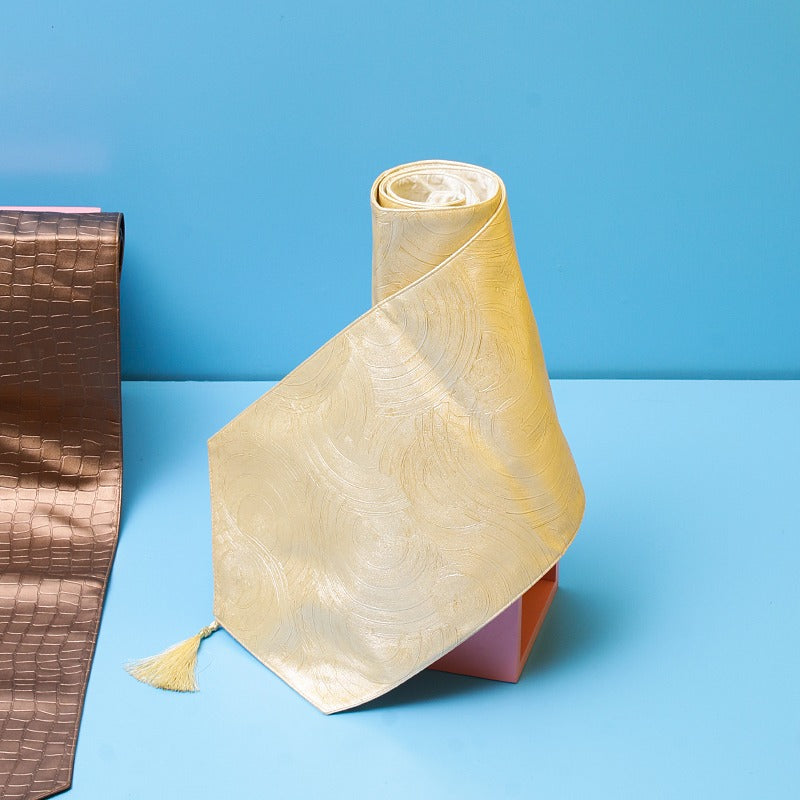 Leather Cruise Table Runner - waseeh.com