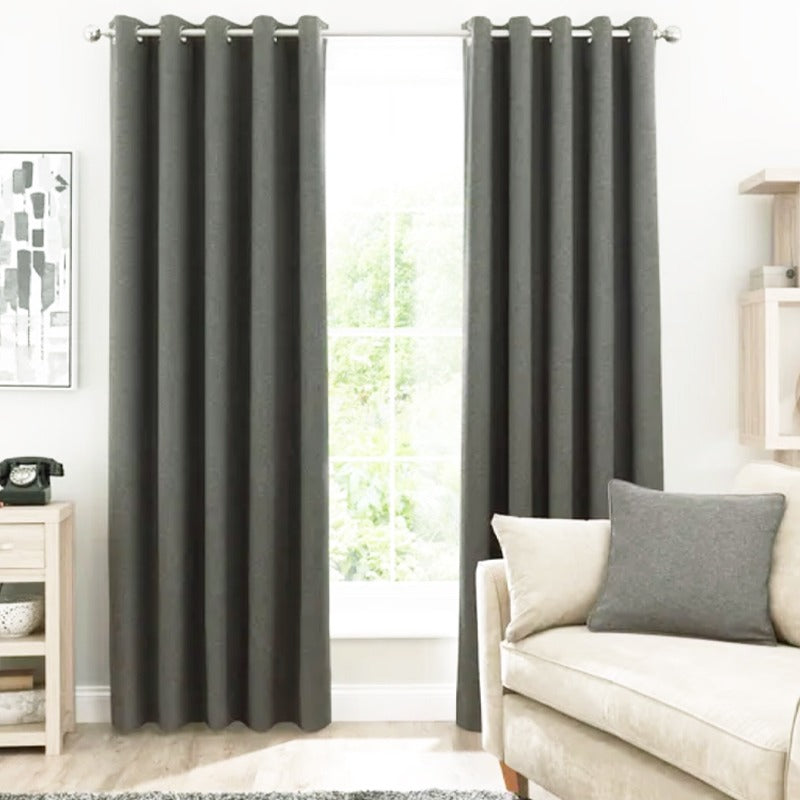 Versie Charcoal Curtains - waseeh.com