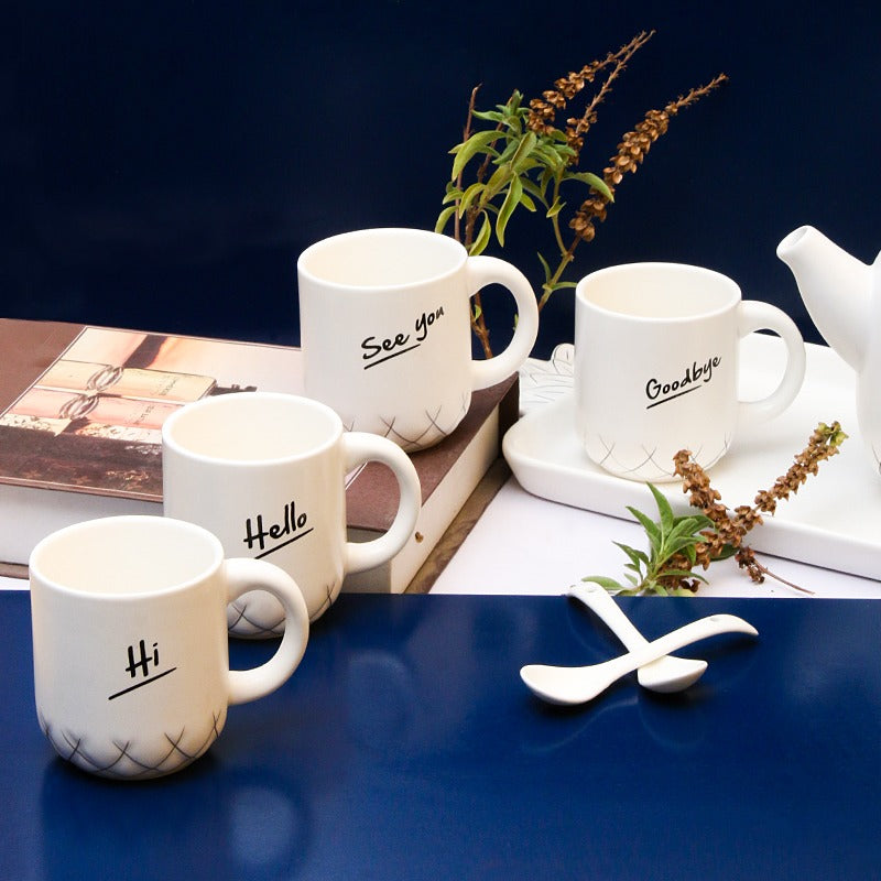 "Nice to Meet You" Cup set - waseeh.com