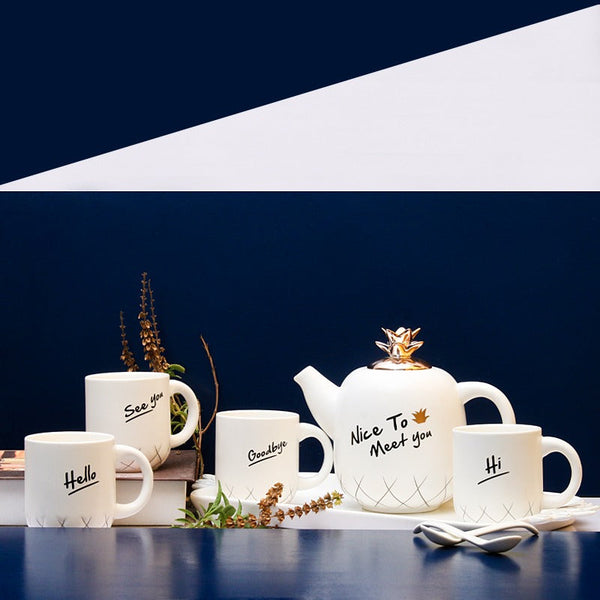 "Nice to Meet You" Cup set - waseeh.com