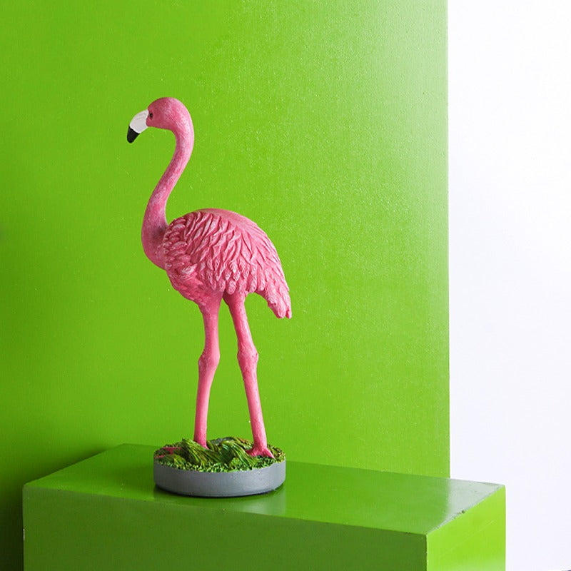 Flamingo Statue Decor - waseeh.com