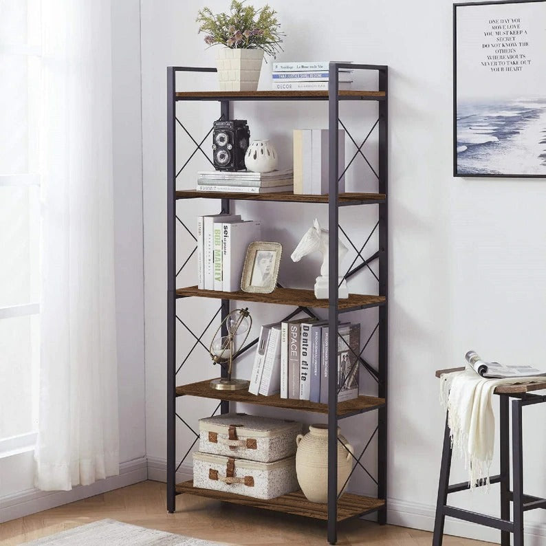 Backdrop living Drawing Room Bookcase Organizer Rack Decor - waseeh.com