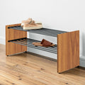 Burnt Anton Shoe Storage Organizer Rack - waseeh.com