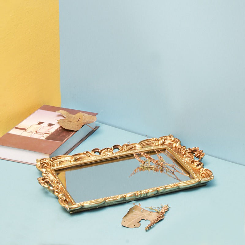 Nordic Mirror Tray Decor (Rectangle) - waseeh.com