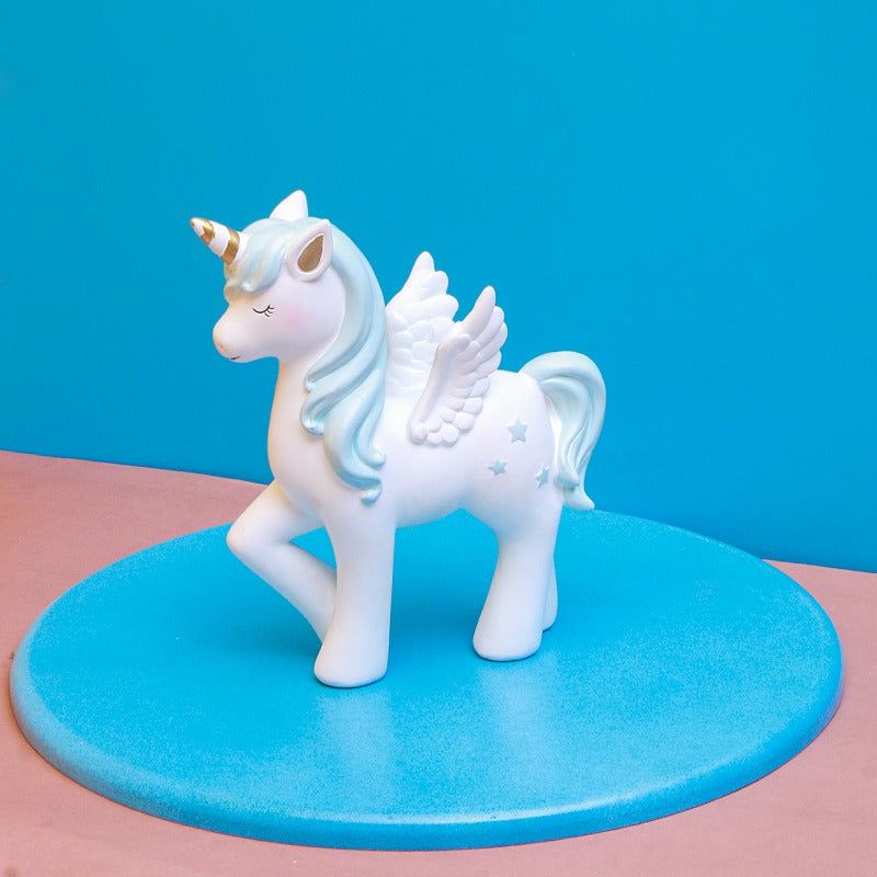 Resin Unicorn Money Box - waseeh.com