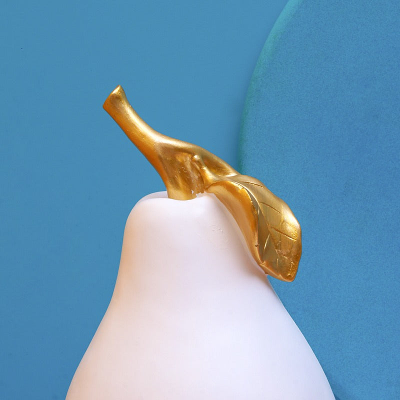 Pear Fruit Statue Decor - waseeh.com