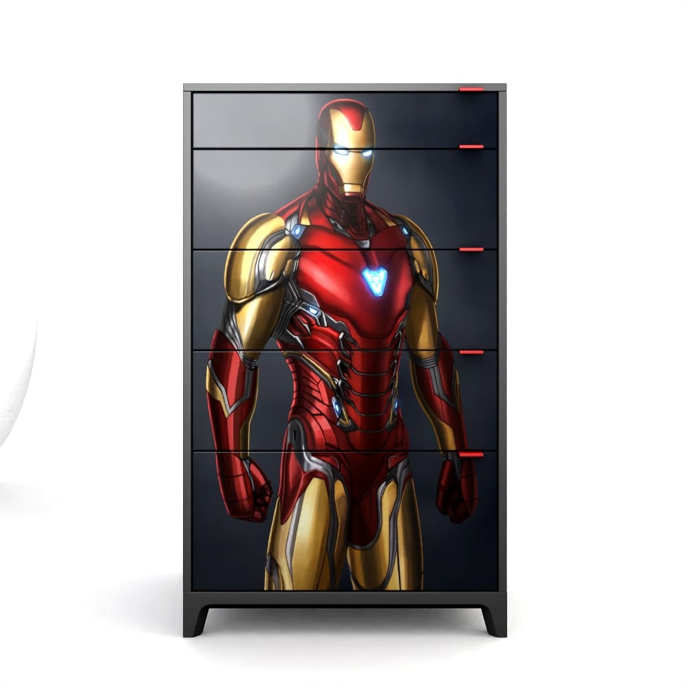 Iron Man Kids Bedroom Drawer Organizer Rack - waseeh.com