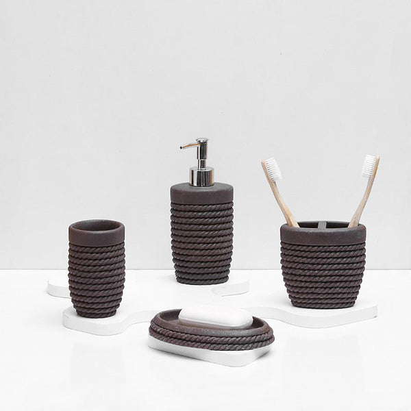 Rope Round Bathroom Set - waseeh.com