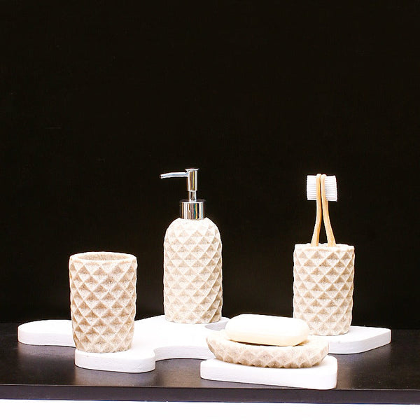 Vezzeel Block Bathroom Set - waseeh.com