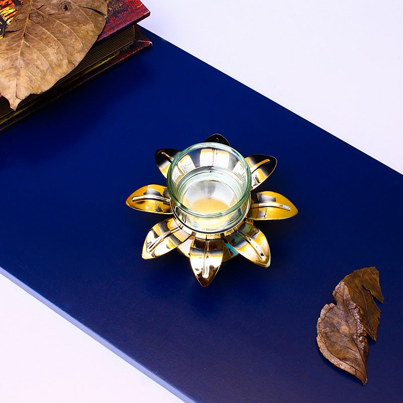 Autumn Leaves Candle Holder - waseeh.com