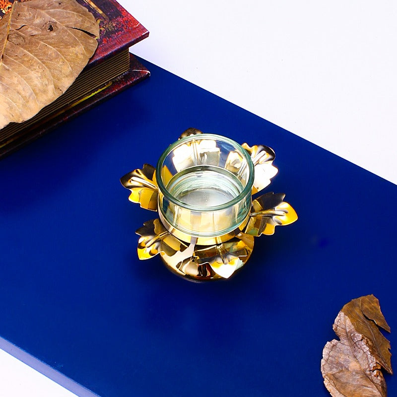 Autumn Leaves Candle Holder - waseeh.com