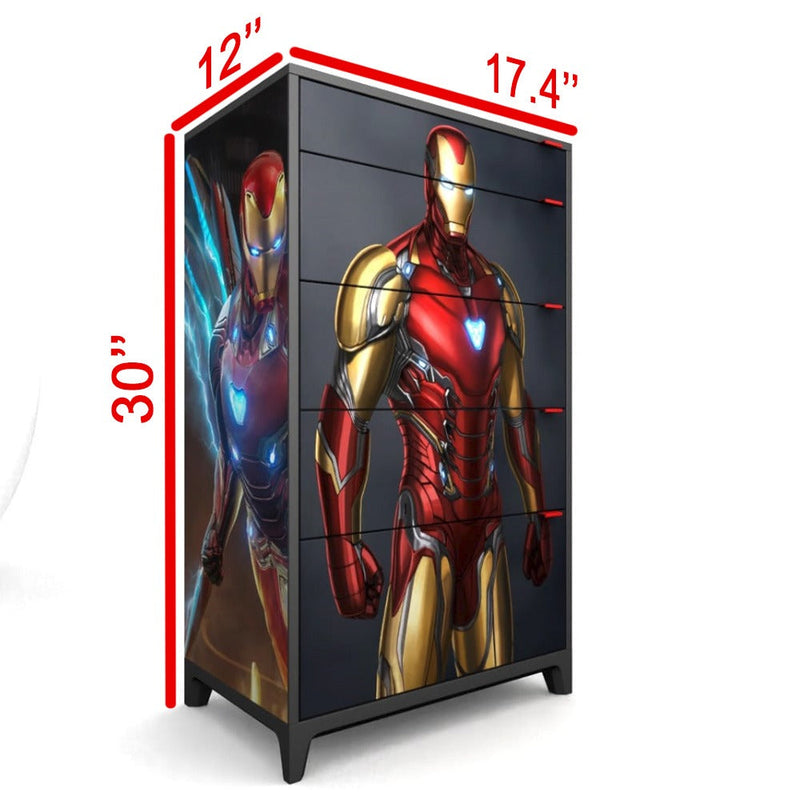 Iron Man Kids Bedroom Drawer Organizer Rack - waseeh.com